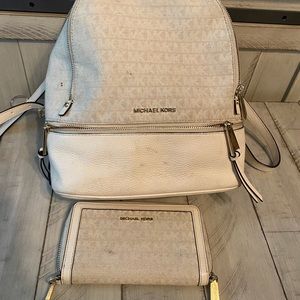 Michael Kors Backpack + Wallet